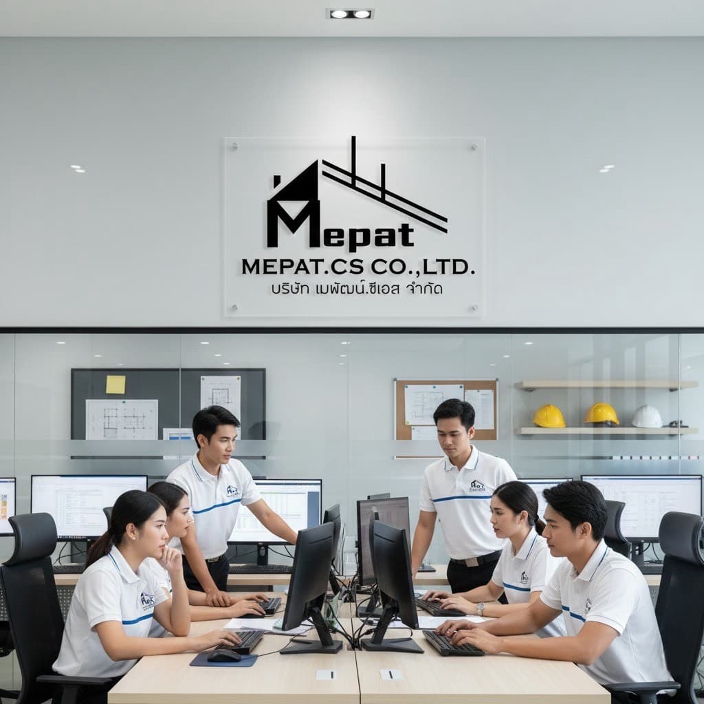 ทีมงานออกแบบบ้านและรีโนเวทบ้าน โดย Mepatcs