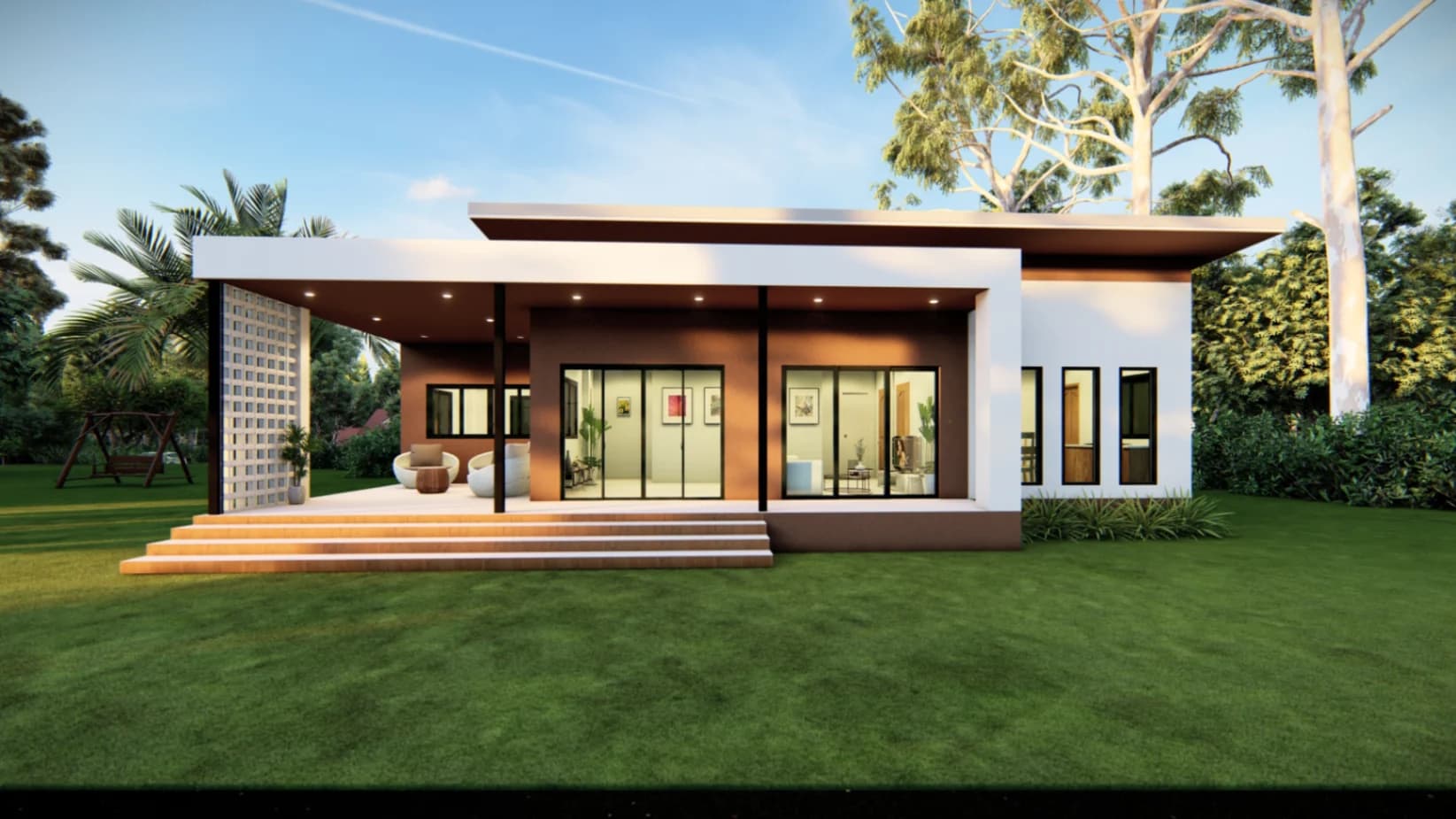 แบบบ้านสไตล์โมเดิร์น MP-EP9 โดย Mepatcs