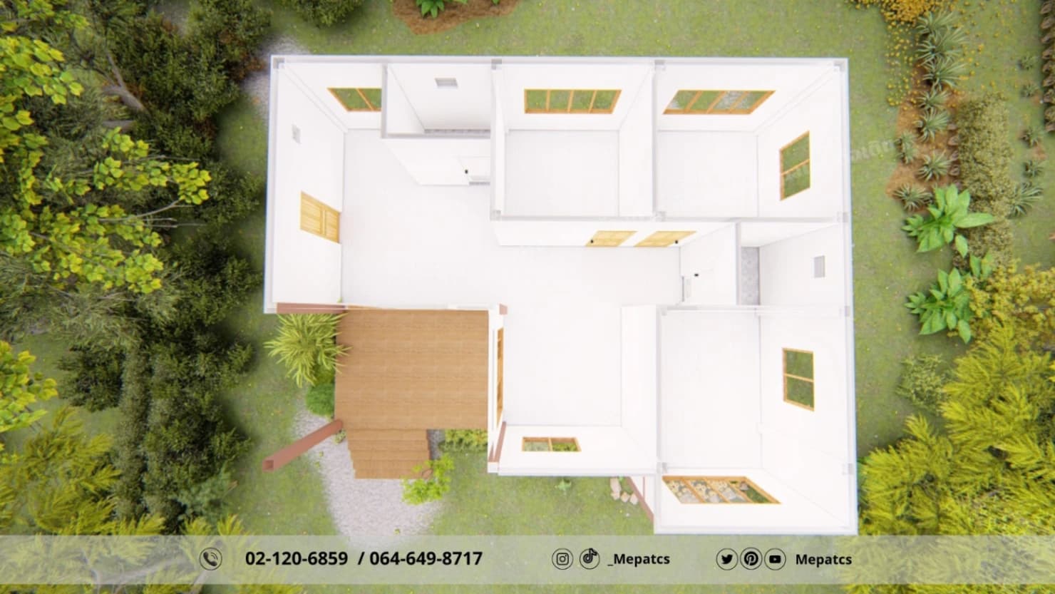 บ้านชั้นเดียวสไตล์โมเดิร์น MP-EP5