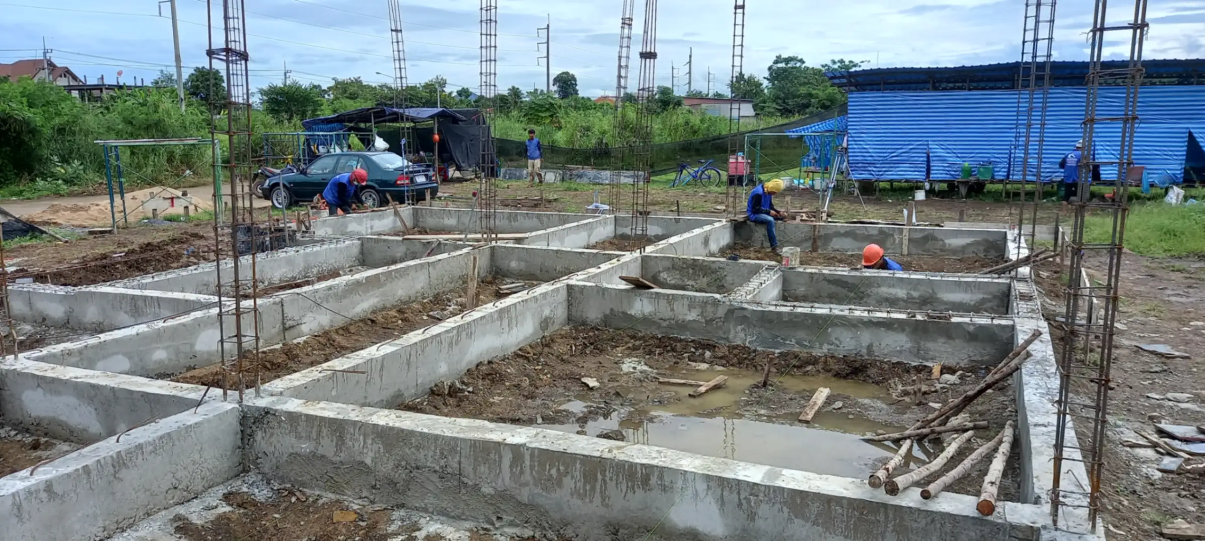 ฐานรากบ้านคืออะไร มีกี่ประเภท สำคัญอย่างไรกับโครงสร้างบ้าน