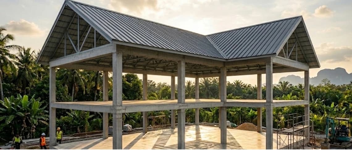 เช็กลิสต์ตรวจงานโครงสร้างบ้าน:จุดสำคัญที่เจ้าของบ้านห้ามพลาด